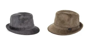 Cappello Baileys of Hollywood in velluto a coste Fedora Trilby - Foto 1 di 3