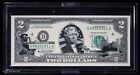 2003 A $2 State of Louisiana Note with Plastic Case ~ Legal Tender