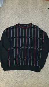 VINTAGE 1990'S PROTEGE COLLECTION COOGI STYLE GRANDPA SWEATER sz 3X - Picture 1 of 7