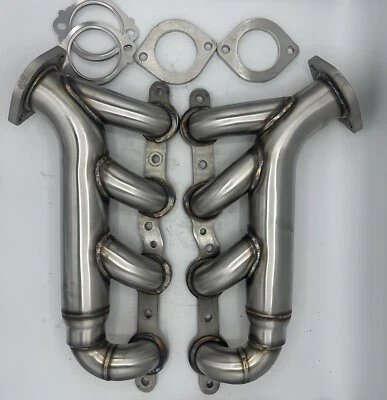304SS LS Swap Tubular Exhaust Manifold Chevrolet LS1 LS2 LS3 4.8L 5.3L 6.0L - Image 1 of 4