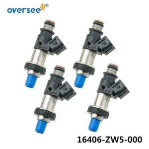 4PCS 16406-ZW5 Fuel Injector For Honda Outboard MP7770 4 Stroke BF115-130HP - Picture 1 of 6