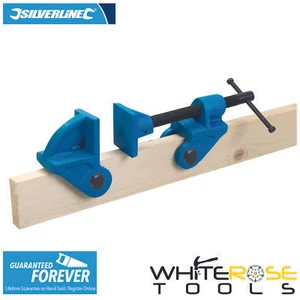 Silverline Cramp Head Set 40mm Jaw Clamp Clamping Tool Woodwork DIY - Picture 1 of 5