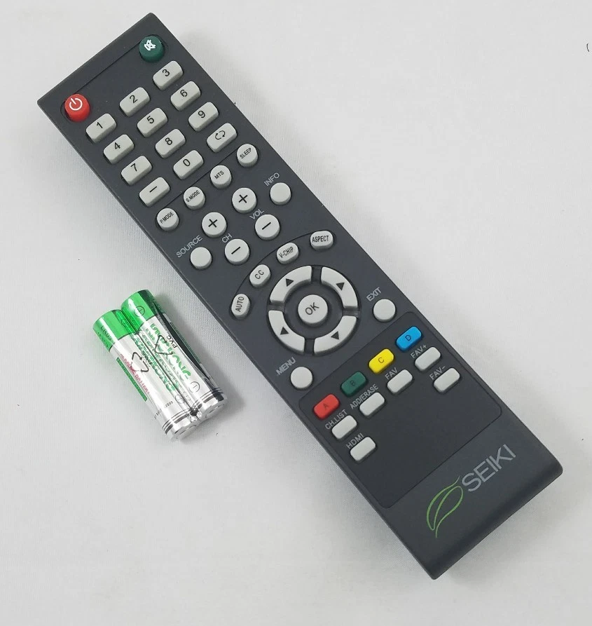 OEM Factory Original Seiki SE32HY34 Remote Control with Batteries [R15a] - Image 1 of 1