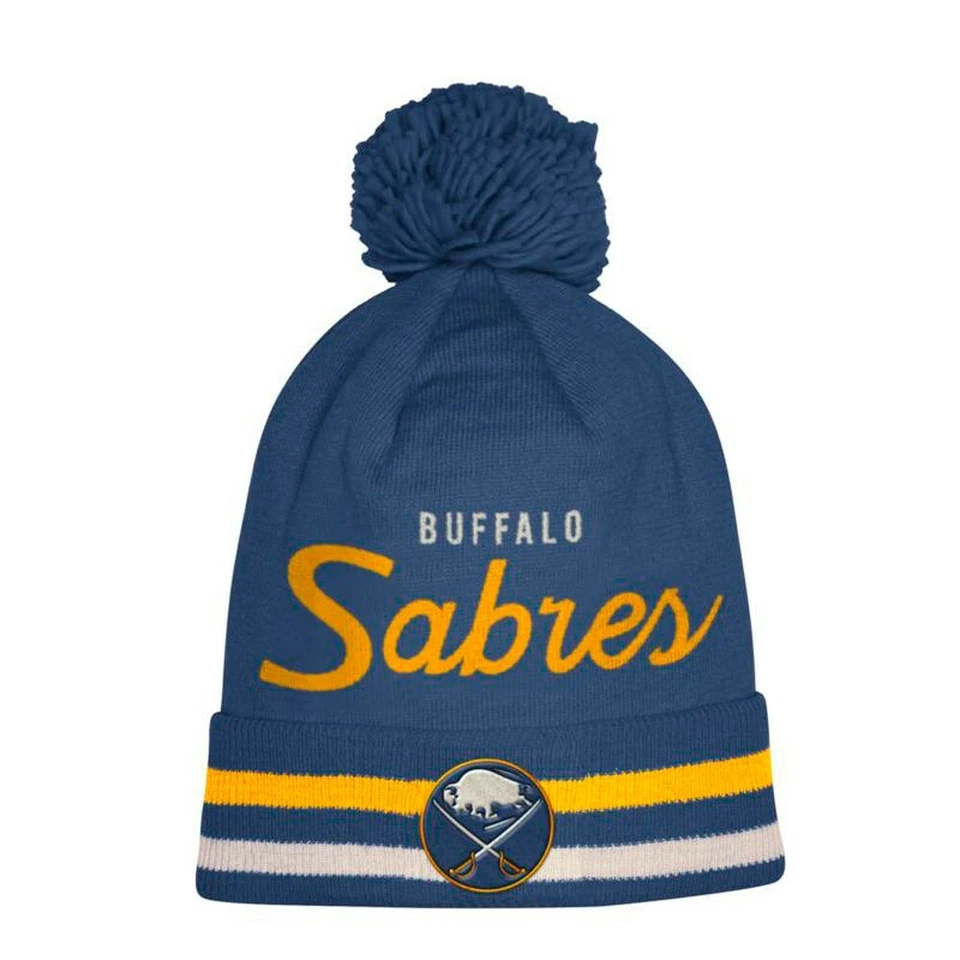 Buffalo Sabres NHL Adidas Beanie Knit One Size Blue