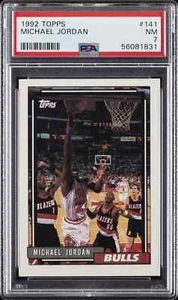 1992 Topps Michael Jordan #141 – Iconic Chicago Bulls NBA Legend Card - Picture 1 of 2
