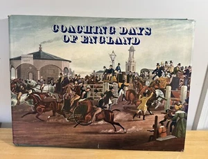 "Coaching Days of England" book Paul Elek, 1966 Vintage 24 plates 196 duotone - Picture 1 of 11