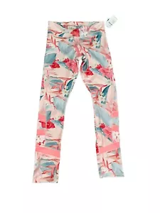 Old Navy Active Go Dry Girl's Elevate Floral Leggings Mid-Rise XXL 16 Plus NWT - Picture 1 of 7