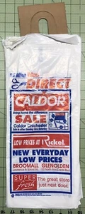 VTG PHILADELPHIA AREA NEWSPAPER PLASTIC BAG LOT CALDOR RICKEL BRADLEES PATHMARK - Picture 1 of 2