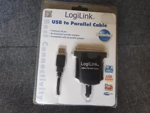LogiLink - Usb to Parallel Cable - Adaptador USB - Centronics - AU0003C - Picture 1 of 5