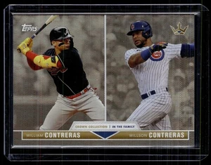 2022 TOPPS CROWN COLLECTION HOLO /99 WILLIAM WILLSON CONTRERAS - Picture 1 of 1