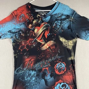 Remetree Trademark Graphic T-Shirt AOP Double Sided City Of Angels USA Large - Picture 1 of 7