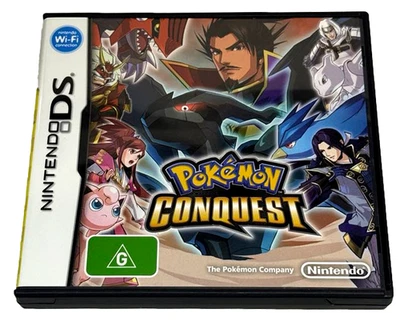 Juego Pokemon Conquest Nintendo DS 2DS 3DS *Completo* Foto 1 de 4