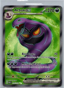 SV: Scarlet & Violet 151 #185/165 Arbok ex - Picture 1 of 2