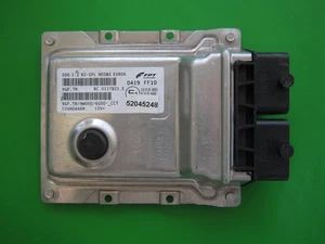 ECU Engine Control Unit Fiat 500 1.2 52045248 9GF.TN EURO6 - Picture 1 of 1