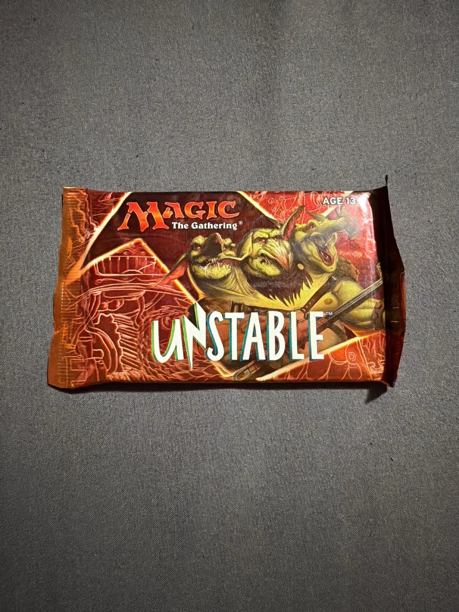 Magic: The Gathering Unstable Sealed Collectible Card Game Packs