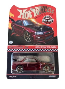 Hot Wheels Collectors RLC Exclusive Selections Nissan Skyline GT-R BNR34 Red - Picture 1 of 4