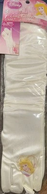Disney Aurora Long Gloves Halloween Costume Cosplay Dress Up New - Image 1 of 3