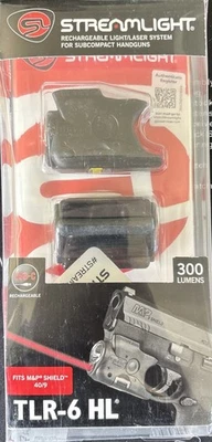 Streamlight 69342 TLR-6 HL Black fits S&W M&P Shield Red Laser 300 Lumens LED - Image 1 of 2