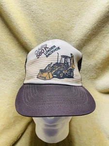 De colección Estuche Malla Snapback Sombrero Cargador 580K Retroexcavadora Norscot Prendas para la cabeza EE. UU. DE COLECCIÓN - Imagen 1 de 9