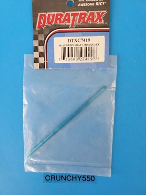 Vintage Duratrax Mini Quake Main Drive Shaft DTXC7419 RC Part - Image 1 of 3
