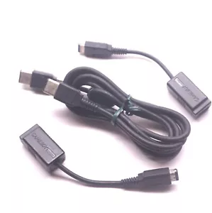 Official Nintendo Gameboy Link Cable Original + Color Pocket Adapter Set OEM - Picture 1 of 4
