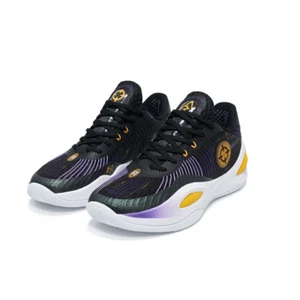 RIGORER AUSTIN REAVES AR1 "SHOWTIME" BASKETBALL SHOES LAKERS PURPLE BLACK - Picture 1 of 7
