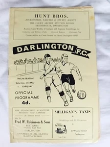 Darlington V Torquay United 21/5/1966 Division 4 - Picture 1 of 1
