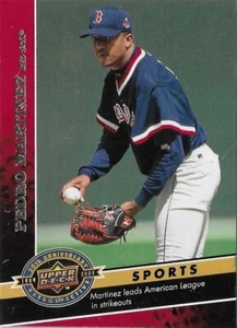 Pedro Martinez #1479 Boston Red Sox - 2009 Upper Deck 20th Anniversary - Picture 1 of 2