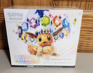 Pokemon TCG Prismatic Evolutions Pokemon Center Exclusive ETB Sealed - Picture 1 of 1