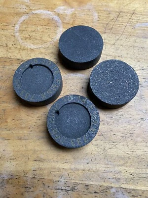 JAGUAR 8346 ROUND BRAKE PADS D73 GP73 DUNLOP CALIPERS XK150 MKI 2.4 3.4 FERRARI - Image 1 of 3