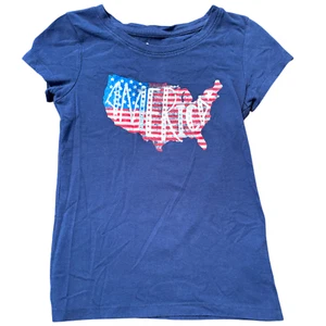 Circo Mädchen T-Shirt patriotisch marineblau Amerika Flagge USA Gr. XS (4/5) - Bild 1 von 5