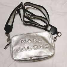 Marc Jacobs Shoulder Bag Silver USED Japan