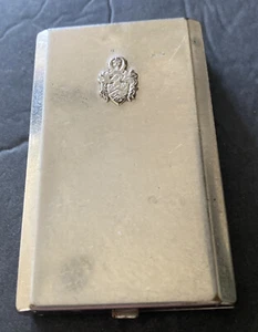 Fenwick Silver Compact Minaudiere Makeup Purse Rare Vintage - Bild 1 von 12