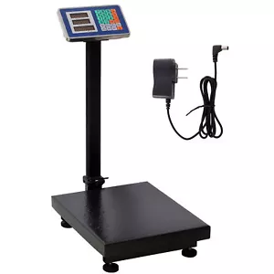 660lbs Weight Computing Digital Scale Floor Platform Scale 0.1 lbs Accuracy - Picture 1 of 12