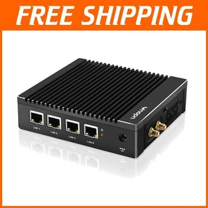 4-Port Intel Mini Firewall with Fanless Design - Optimal Silent Network Solution - Picture 1 of 10