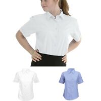 Gymboree Girl's School Uniform Button Down Short Sleeve Shirt White NWT