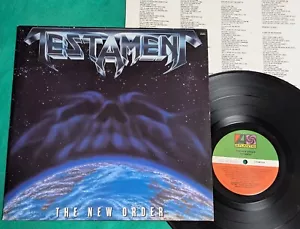 Testament - The New Order BRAZIL LP 1st Press 1989 Atlantic 670.8074 - Picture 1 of 2