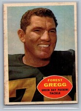 1960 Topps - #56 Forrest Gregg (RC) - HOF EX *TEXCARDS*