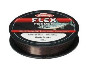 Berkley Flex Feeder Monofilament Fishing Line Dark Brown Fishing Tackle - Picture 1 of 1