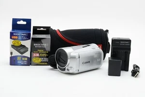 [Near MINT+++]Canon iVIS HF M51 Digital Video Camera Camcorder Silver From JAPAN - Picture 1 of 18