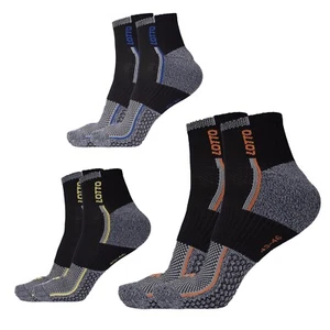 LOTTO 3 PAIA CALZE CORTE CAVIGLIA UNISEX TECNICHE GRADUATE SPORT TRASPIRANTE - Foto 1 di 6