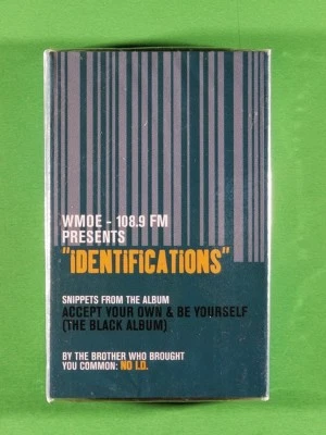 No I.D. - iDENTiFiCATiONS... (1997, Cassette, Sampler) [Promo] [SEALED] - Image 1 of 2