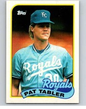 1989 Topps Baseball #56 Pat Tabler  Kansas City Royals 