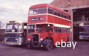 ORIGINAL 35mm BUS SLIDE EASTERN COUNTIES DAIMLER HPW133 on 27/9/87. - Picture 1 of 1