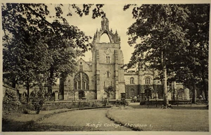 Postcard Park View King's College Aberdeen University M and L National Series - Picture 1 of 6