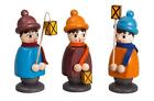 Miniaturfiguren 3 Laternenkinder bunt Hhe 10cm NEU Weihnachten Figuren Laterne