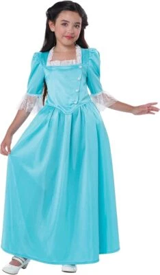 Fantasia infantil socialite colonial/Eliza Schuyler - Imagem 1 de 3