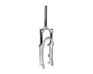 ALTA Bike Bicycle M.T.B Fork 20 Capa-T Threaded 1" Suspension V Black Silver - Picture 1 of 1