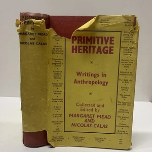 Primitive Heritage : An An (Margaret Mead & Nicolas Calas - 1954) Rare DJ E1 - Imagen 1 de 7
