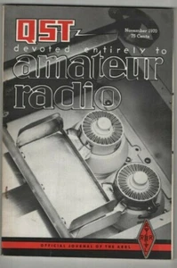 QST Amateur Radio Mag Whistle For FM Transmitters November 1970 080921nonr - Imagen 1 de 1